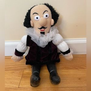 William Shakespeare Little Thinkers 13" Plush Doll Unemployed Philosophers Guild